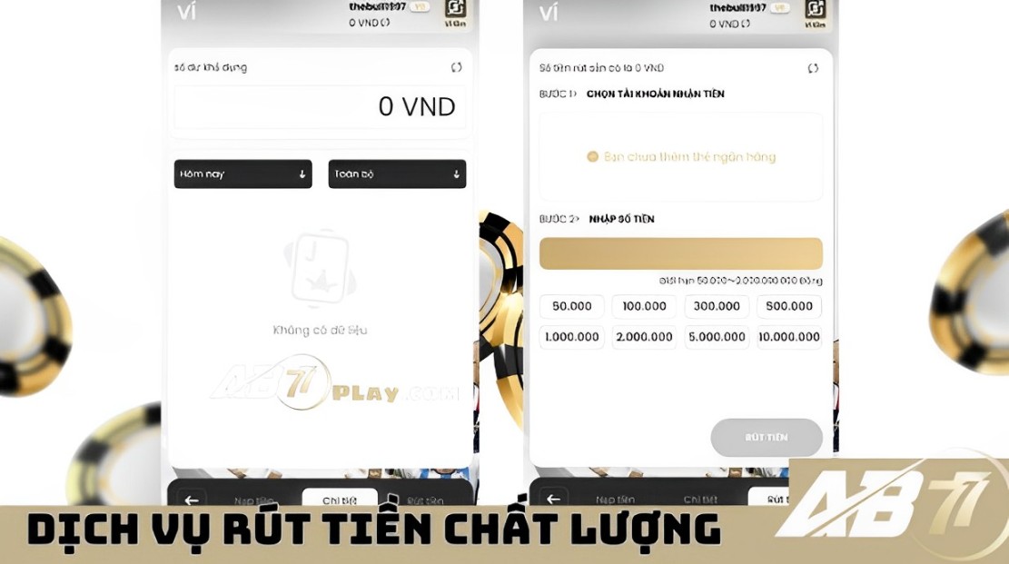 Rút tiền AB77 - Hướng dẫn chi tiết và Giải đáp thắc mắc 2 Hướng Dẫn Chi Tiết Cách Rút Tiền từ AB77